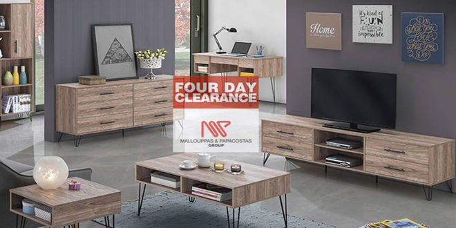Four Day Clearance. Προσφορές για σπίτι, κήπο, εποχιακά